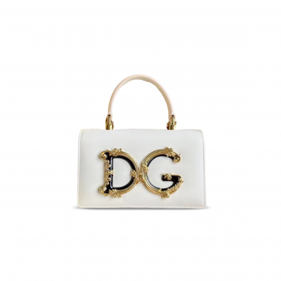 DOLCE GABBANA LEATHER SHOULDER BAG (18*10*5cm)